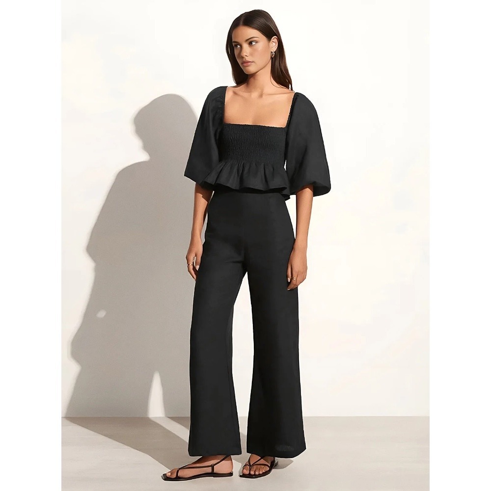 Commense Black Pantsuit